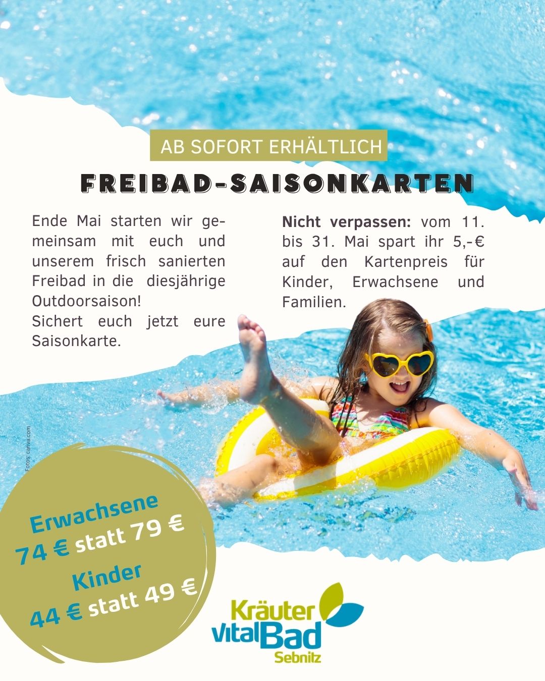 Saisonkarten Freibad